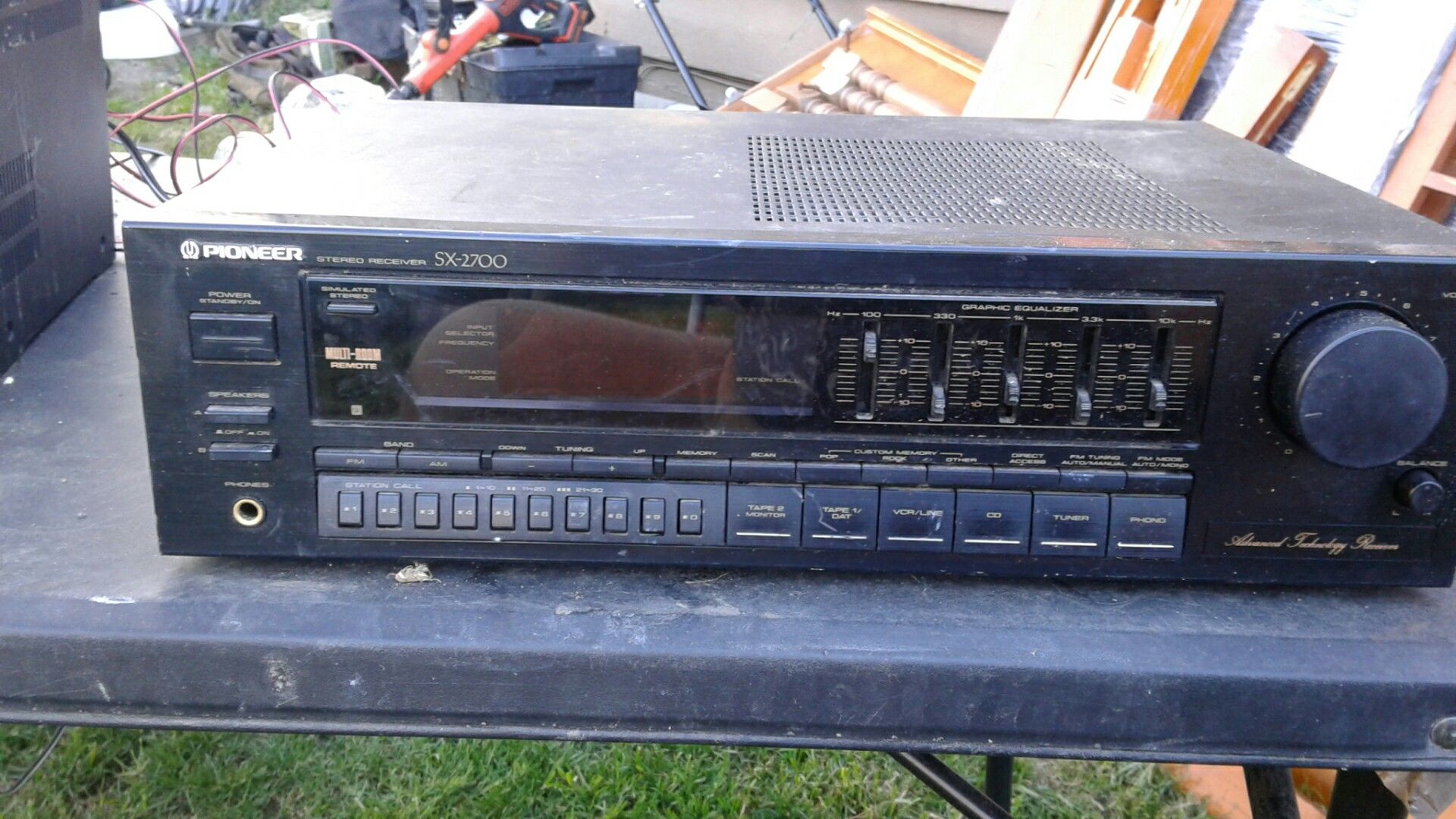 Pioneer reciever sx 2700