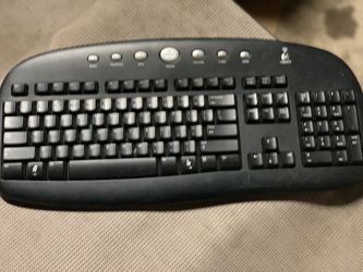 Logitech cordless Internet pro Keyboard
