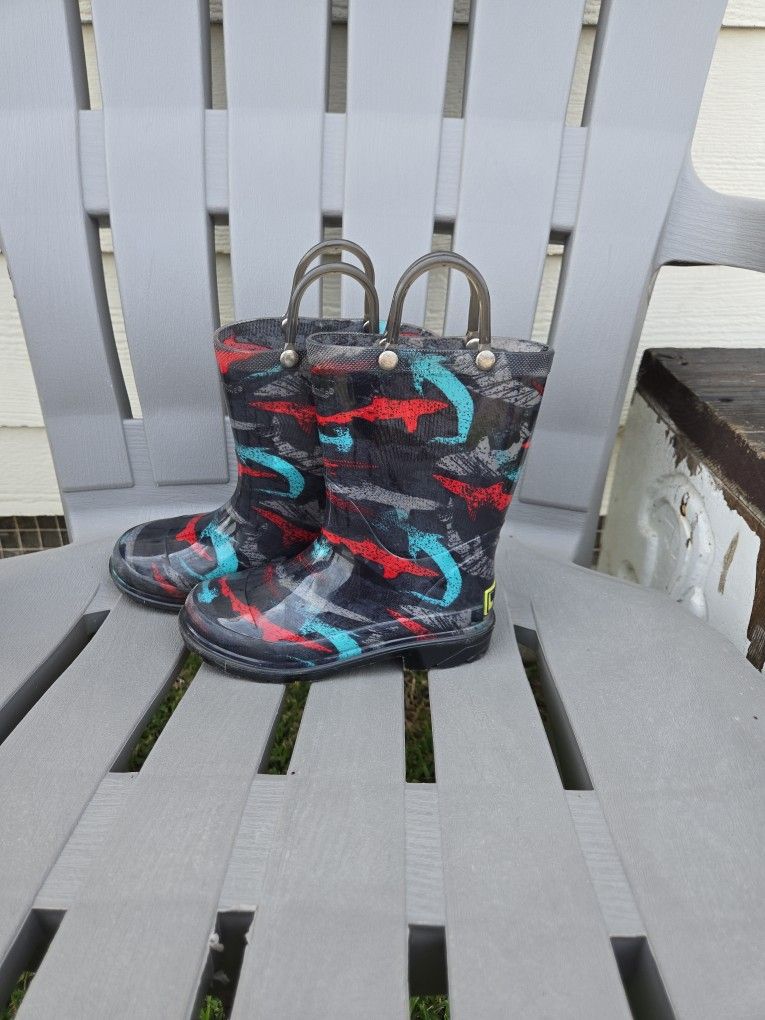 Light Up Kids Rain Boots