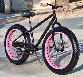 Fat tire bike size 24