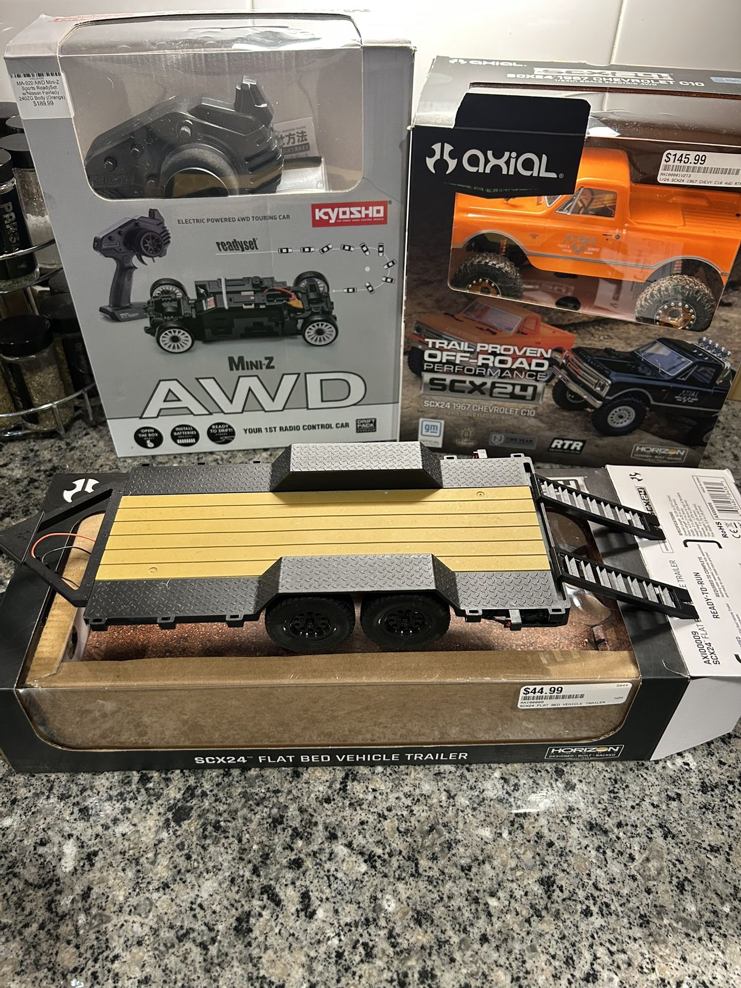 RC bundle~ Crawler Truck, Trailer, and Drift Car