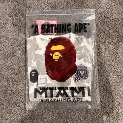 BAPE x Inter Miami T-Shirt Size M