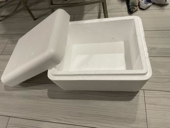 Free small styrofoam cooler