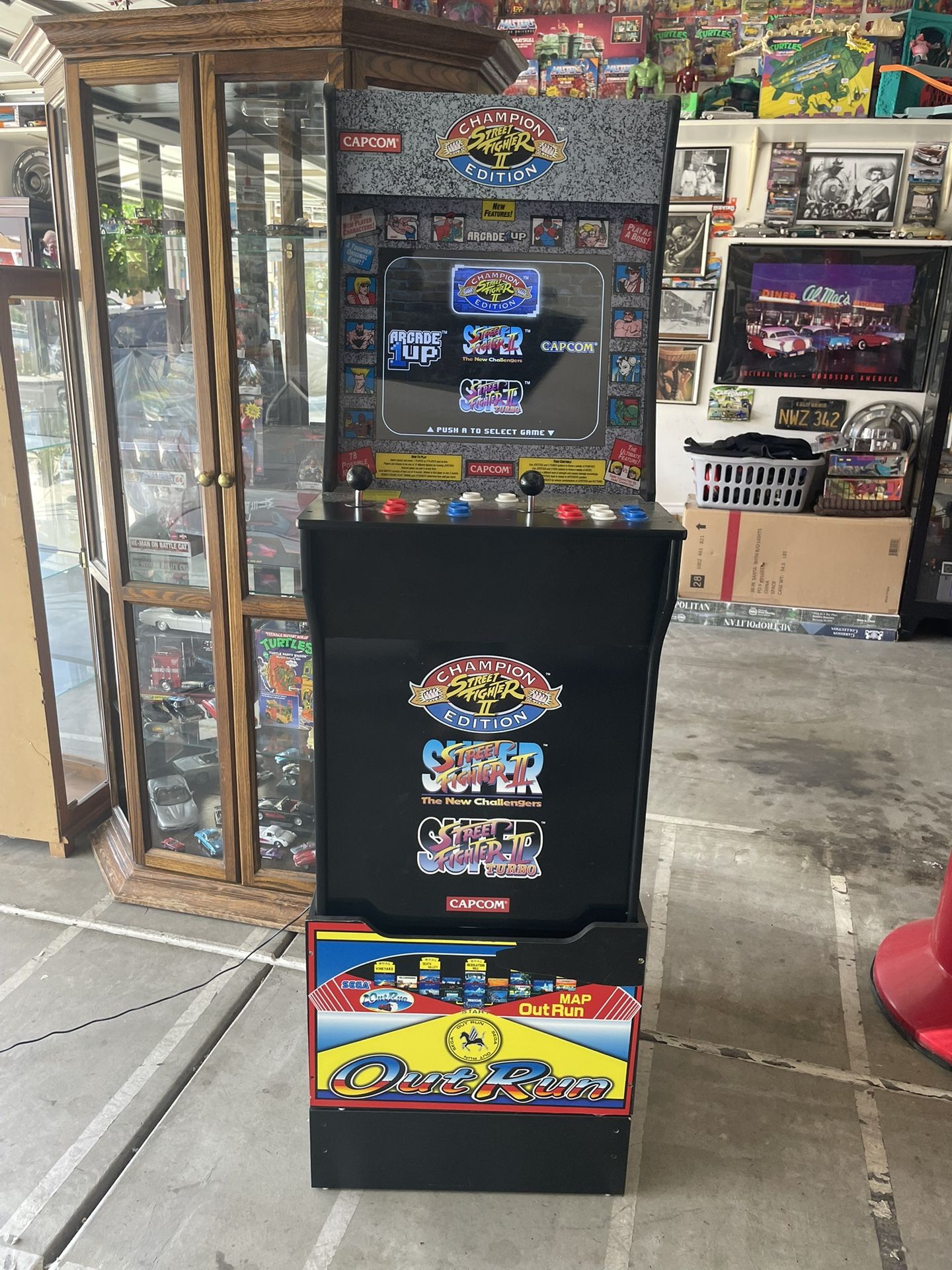 Street fighter-1up arcade