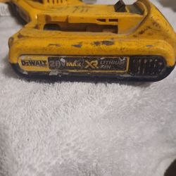 DeWalt 20V MAX XR BATTERY