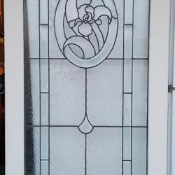 Leaded Glass In Frame