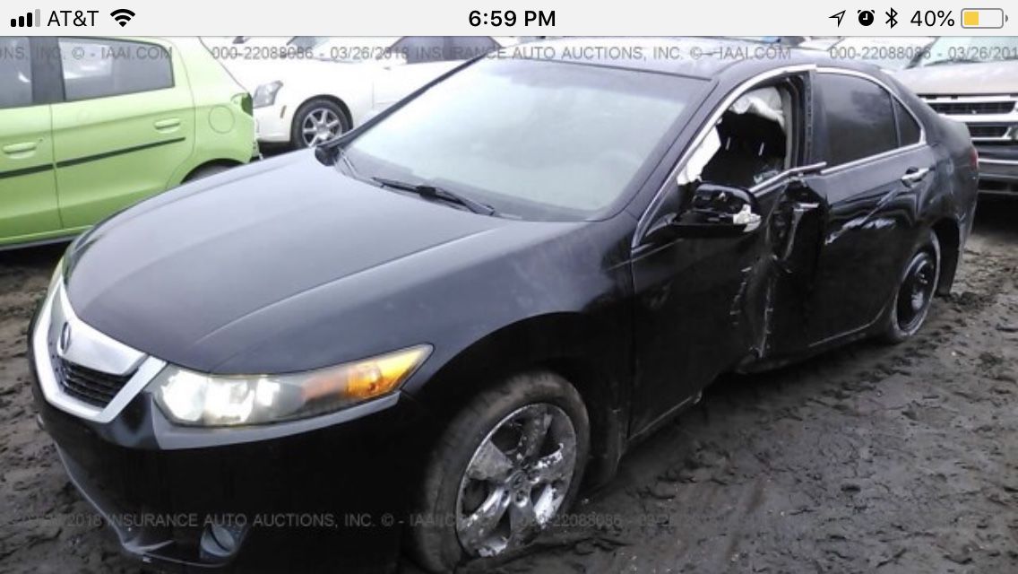 09 Acura TSX for parts