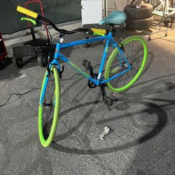 Kent 700C Men s Ridgeland Hybrid Bike Blue Green 148.00 for