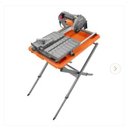 Tile Saw With Stand 