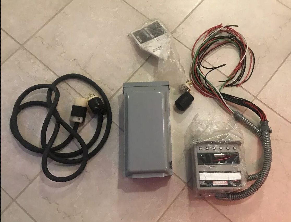 Never used GENERAC PORTABLE GENERATOR POWER SWITCH TRANSFER SYSTEM LOAD MANAGER 1276