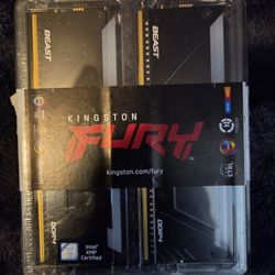 Two 16 Gb Kingston FURY Beast