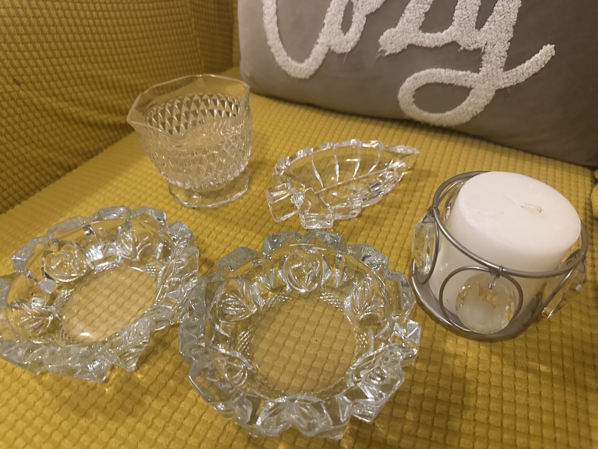 5 glasses decorative luxury