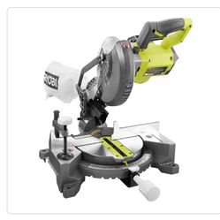 One +18 V cordless 7 1/4 inch compound miter saw tool only