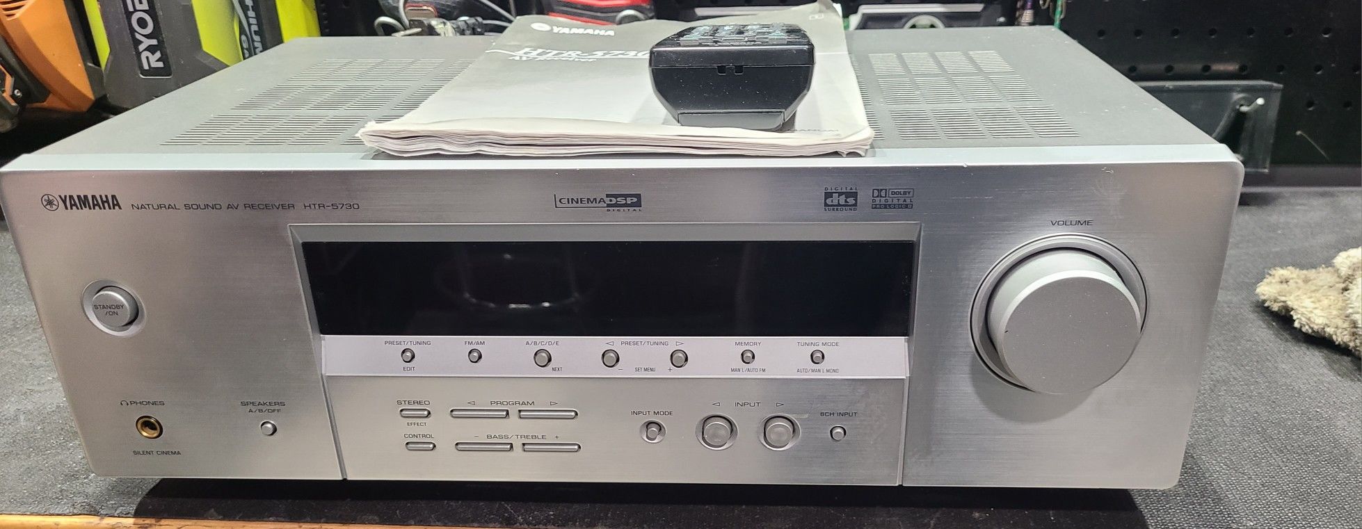 Yamaha Htr-5730 Av Receiver With Remote