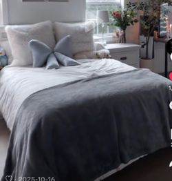 Full size bed and mattress