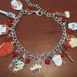 Horror movie Charm Bracelet 
