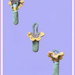 Sunflower Chapstick Keychain🌻