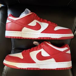 Nike Dunk Low Retro SP St. John's University Red Men’s Size 12 brand New
