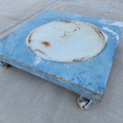 Heavy Duty Industrial Metal Rolling Utility Work Platform Cart 