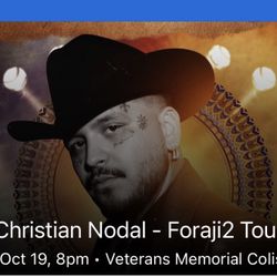 Christian Nodal tickets