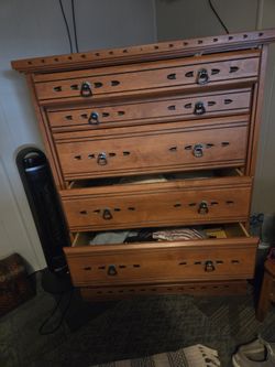 Stone Creek 6-Drawer Dresser - Solid Wood