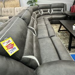 Brand New Powered Reclining Sectional