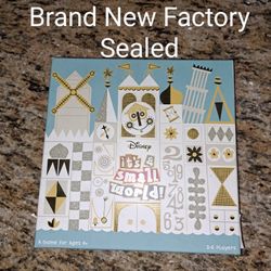 Brand New Factory Sealed Disney Its A Small World Board Game
