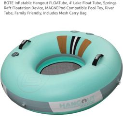 BOTE Hangout FLOATube Inflatable Float Tube