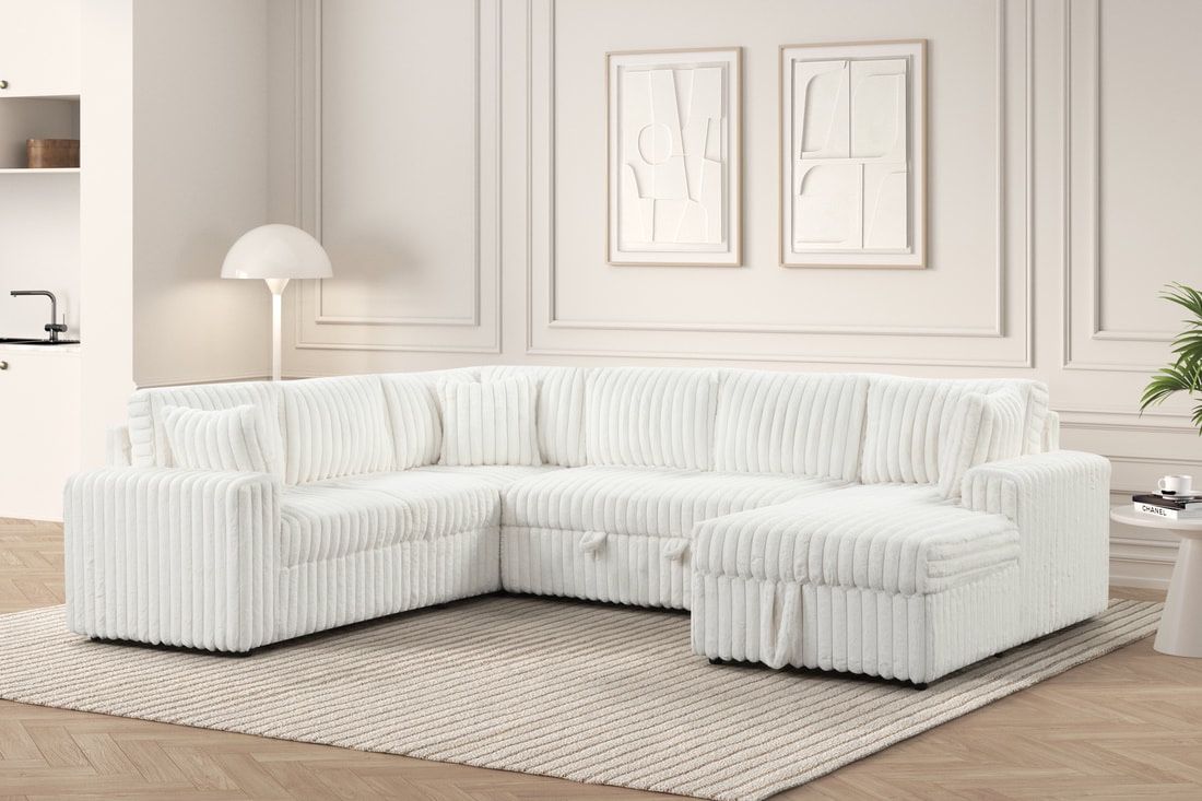 FOREVER SECTIONAL w/ Pullout Bed