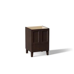 KOHLER K-99527-LG-1WB 24” Poplin Vanity with Furniture Legs 2 Doors and 1 Drawer