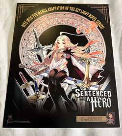 Teoritta Cardstock Print Sentenced To Be A Hero Print Art SDCC 2026 Yen Press