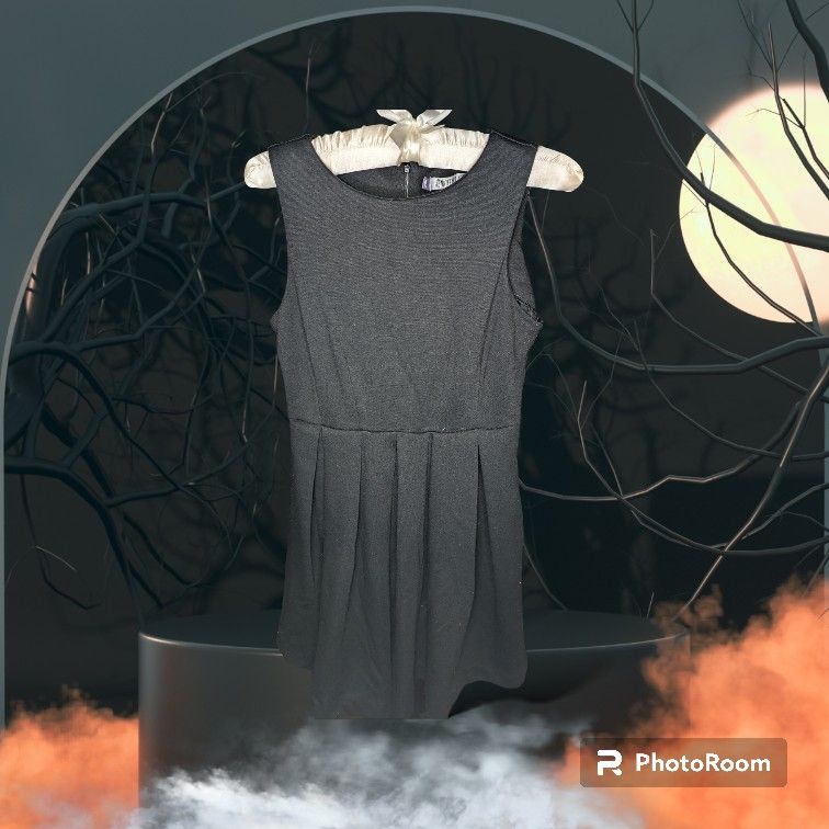 J.Lo Black Fit & Flare Sleeveless Black Sexy Dress