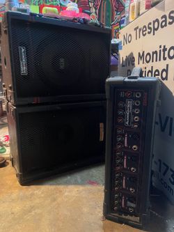 AUDIOCHOICE Sound Tech portable PA sound system