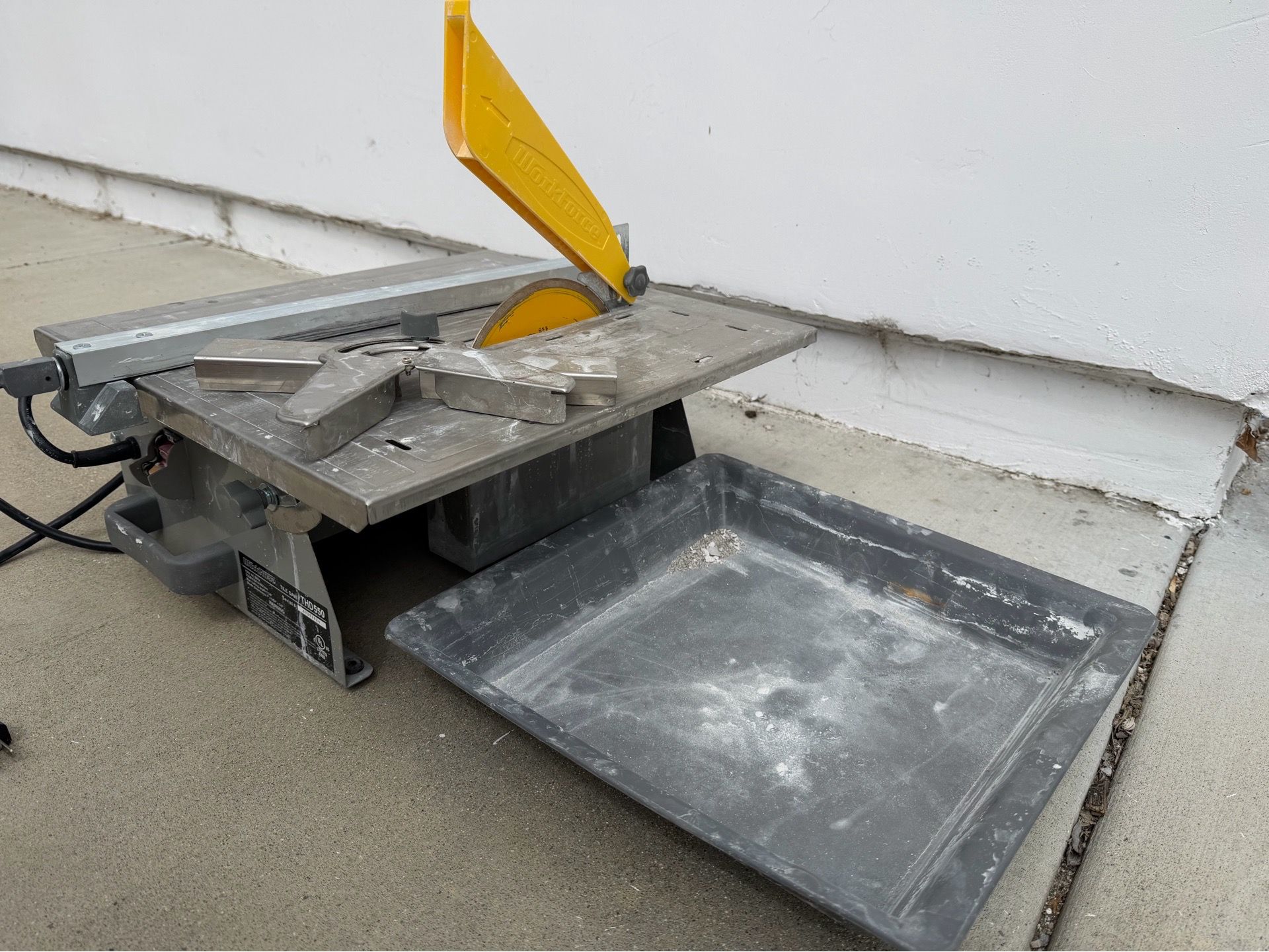 Workforce tile saw excellent condition