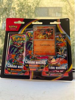 Pokémon TCG: Chaos Rising 3-Pack Blister – Charmeleon Promo