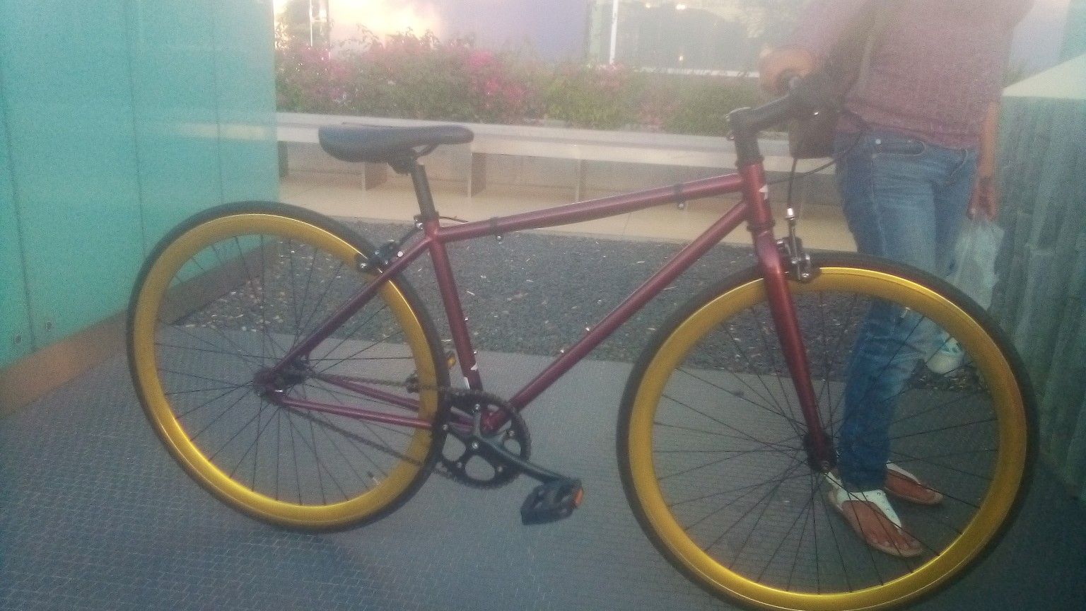 Golden cycle Vader fixie new tonight only $75