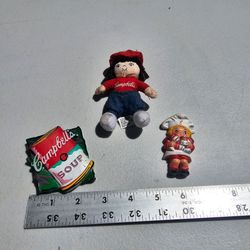 Campbell soup magnets vintage