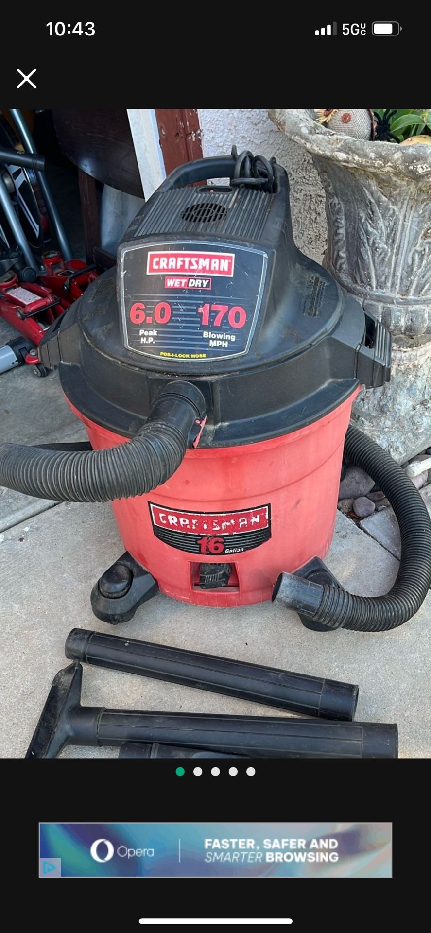 Craftsman Vacuum