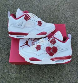 Jordan 4s Valentine