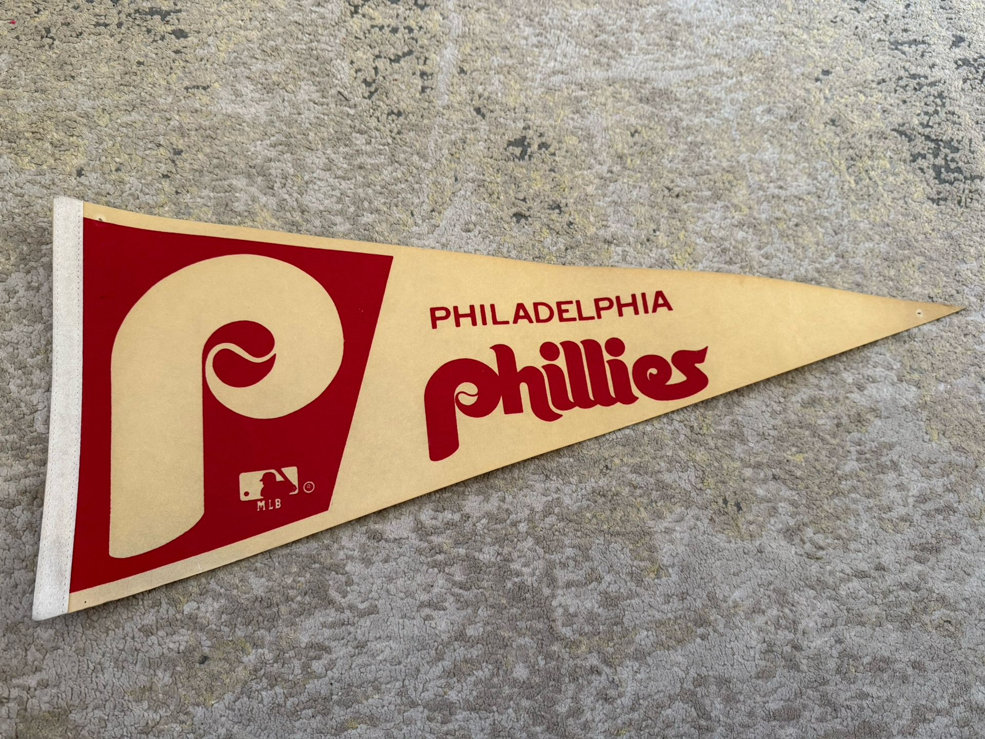 Vintage 80’s Philadelphia Phillies Baseball Banner Not, Harper, Nola, Bohm, Turner
