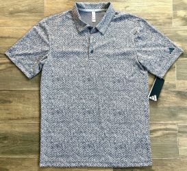 NWT ADIDAS TENNIS Men’s JACQUARD Polo Shirt! SIZE SMALL! $70!