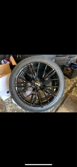 Chevy Camaro 20” new zl1 style new rims tires set