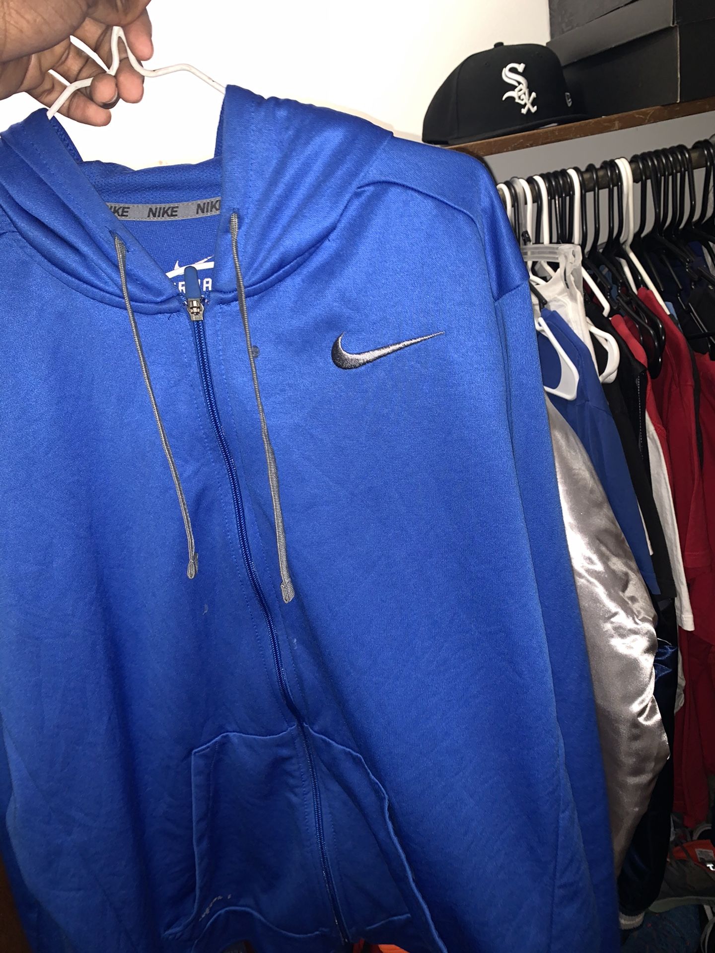 Blue Nike Hoodie