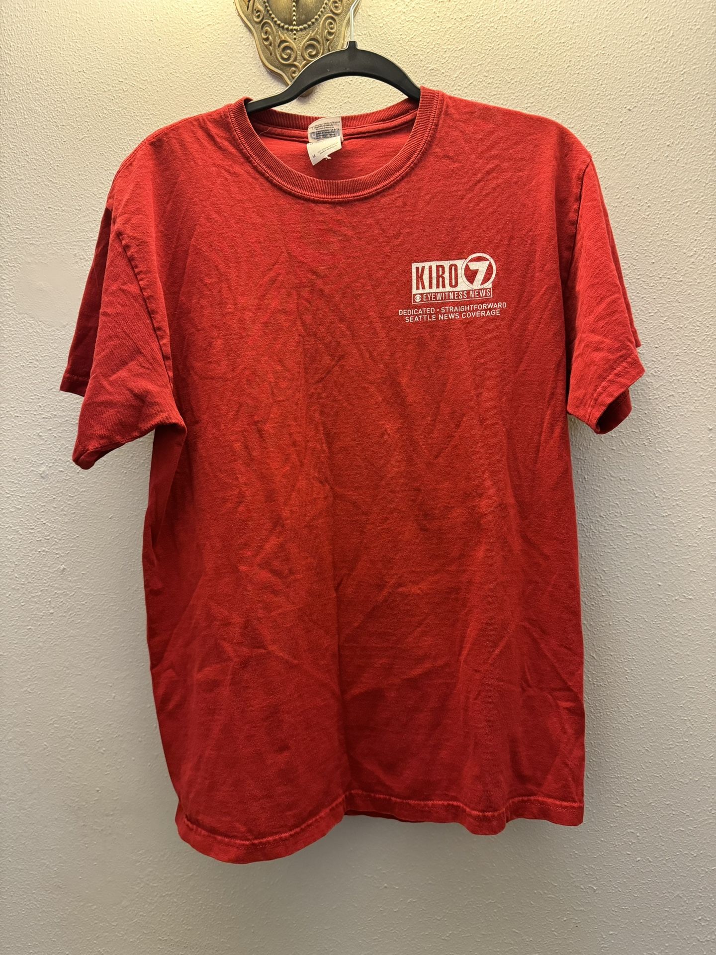 Kiro 7 Eyewitness News T Shirt Medium Red