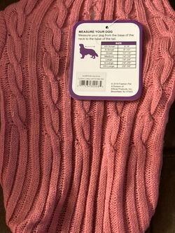 Small Dog Sweater