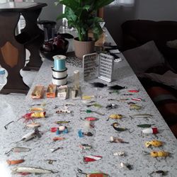 Vintage Fishing Lure Collection