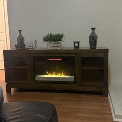 Fire Place TV Stand