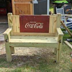 Coca Cola Bench