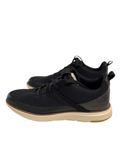 Cole Haan Black Mesh Low-Top Sneakers