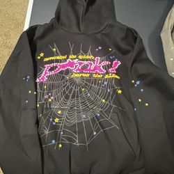 Black spider hoodie perfect quality 